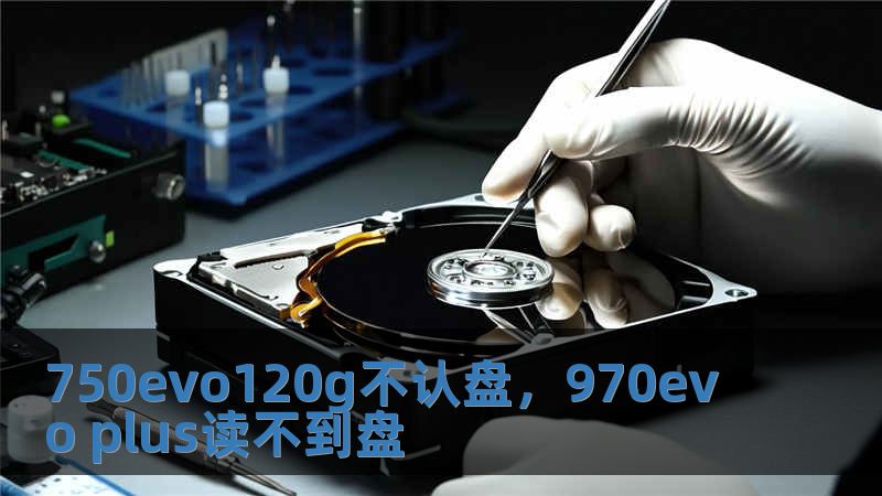 750evo120g不認盤，970evo plus讀不到盤