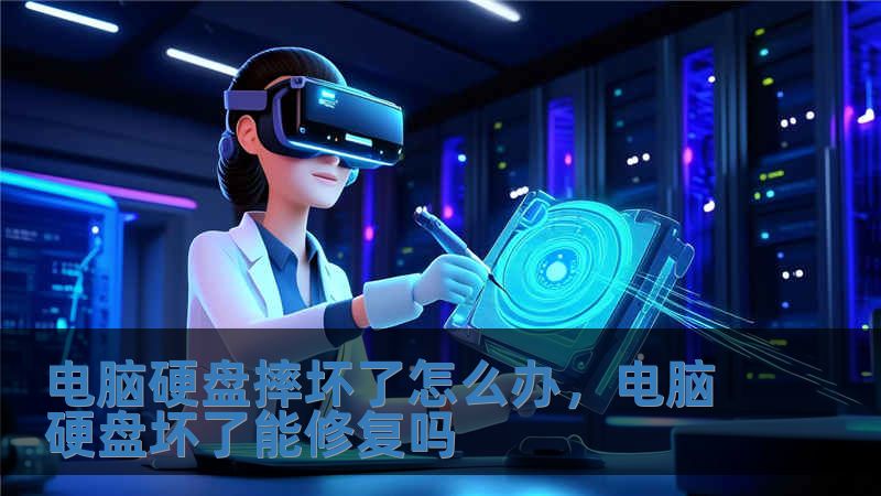 電腦硬盤摔壞了怎么辦，電腦硬盤壞了能修復嗎