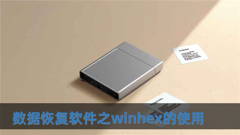 數據恢復軟件之winhex的使用