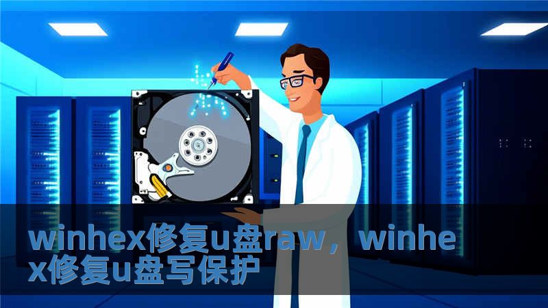 winhex修復u盤raw，winhex修復u盤寫保護