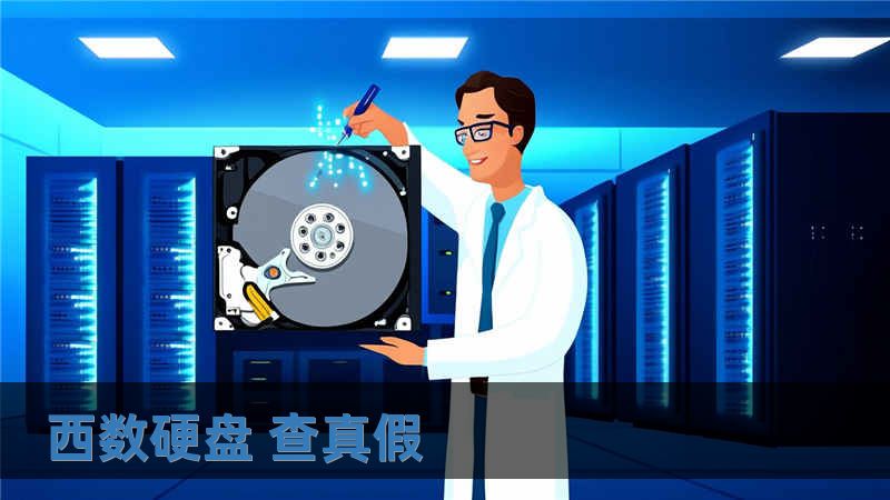西數(shù)硬盤 查真假
