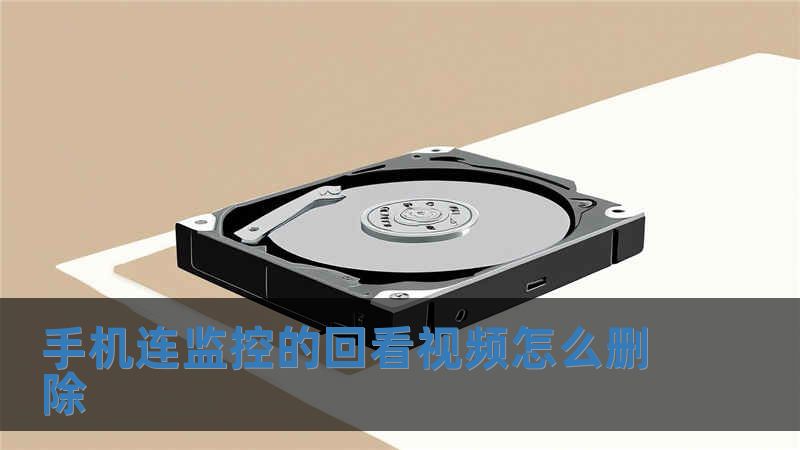 手機連監控的回看視頻怎么刪除