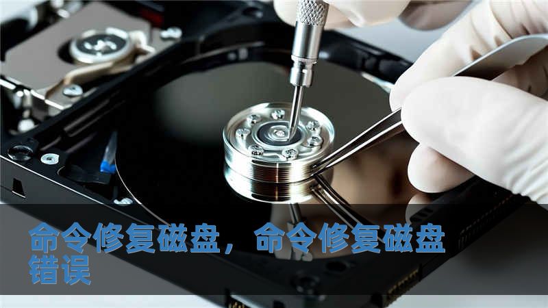 命令修復磁盤，命令修復磁盤錯誤