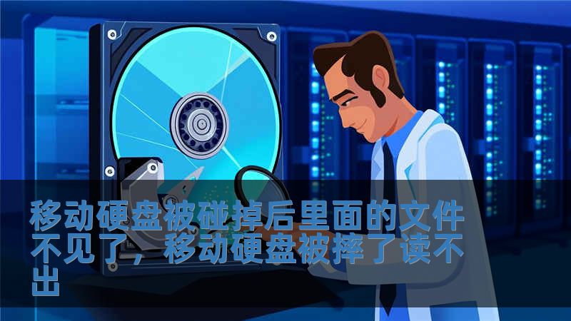 移動硬盤被碰掉后里面的文件不見了，移動硬盤被摔了讀不出
