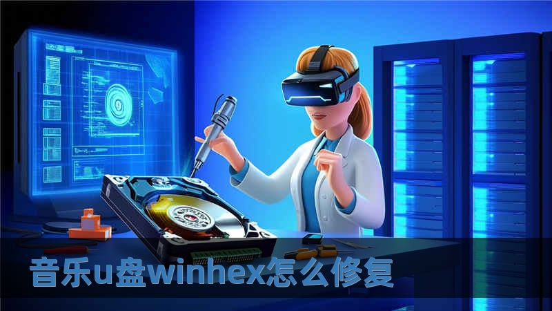音樂(lè)u盤winhex怎么修復(fù)