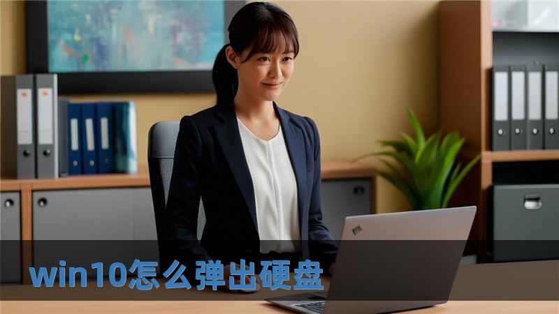 win10怎么彈出硬盤