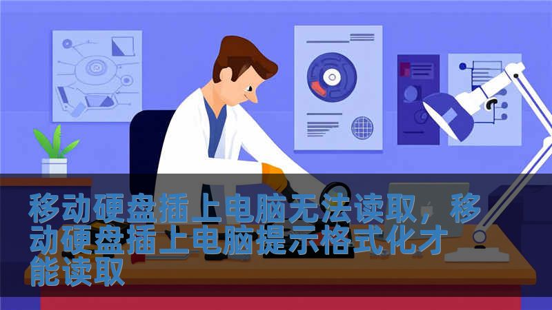 移動硬盤插上電腦無法讀取，移動硬盤插上電腦提示格式化才能讀取