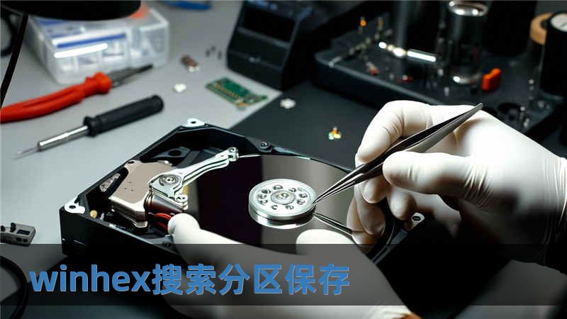 winhex搜索分區保存