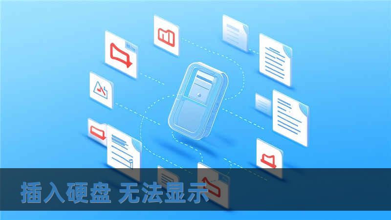 插入硬盤 無法顯示