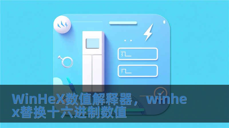 WinHeX數值解釋器，winhex替換十六進制數值