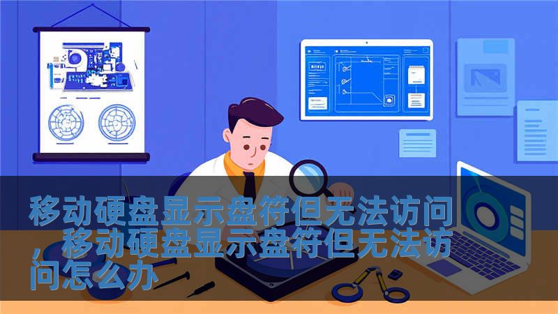 移動硬盤顯示盤符但無法訪問，移動硬盤顯示盤符但無法訪問怎么辦