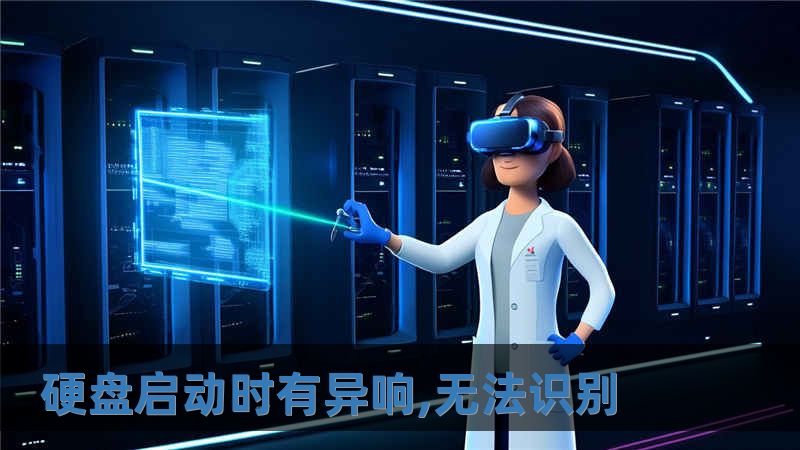 硬盤啟動時有異響,無法識別