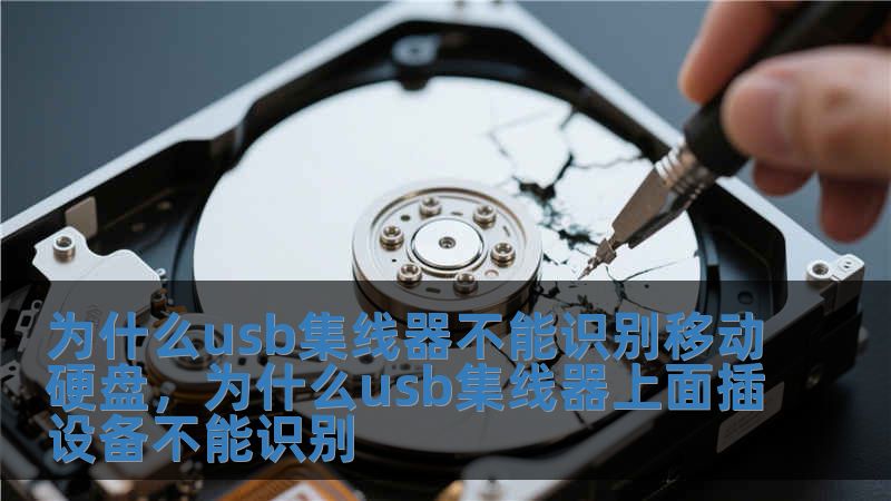 為什么usb集線器不能識別移動硬盤，為什么usb集線器上面插設備不能識別