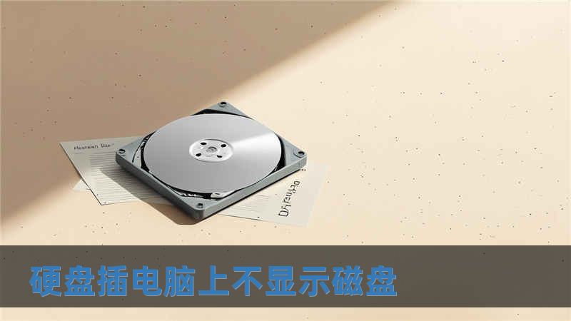 硬盤插電腦上不顯示磁盤