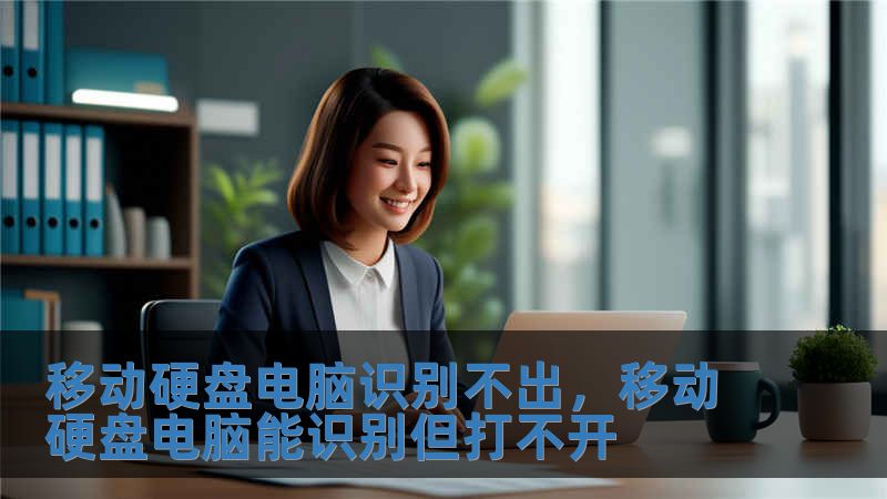 移動硬盤電腦識別不出，移動硬盤電腦能識別但打不開