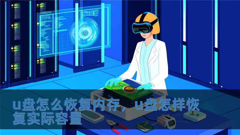 u盤怎么恢復內存，u盤怎樣恢復實際容量