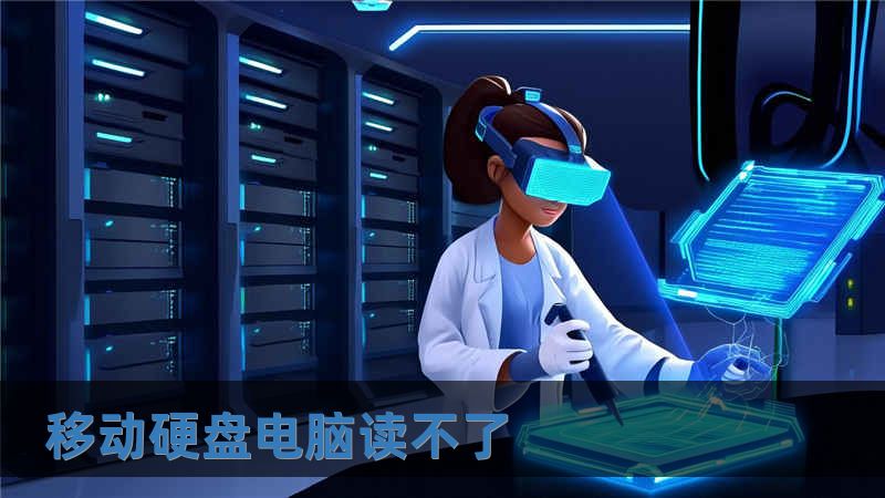 移動硬盤電腦讀不了