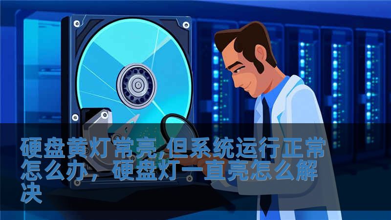 硬盤黃燈常亮,但系統運行正常怎么辦，硬盤燈一直亮怎么解決