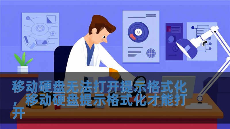 移動硬盤無法打開提示格式化，移動硬盤提示格式化才能打開