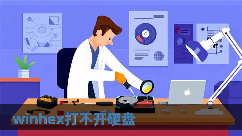 winhex打不開硬盤