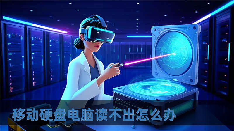 移動硬盤電腦讀不出怎么辦