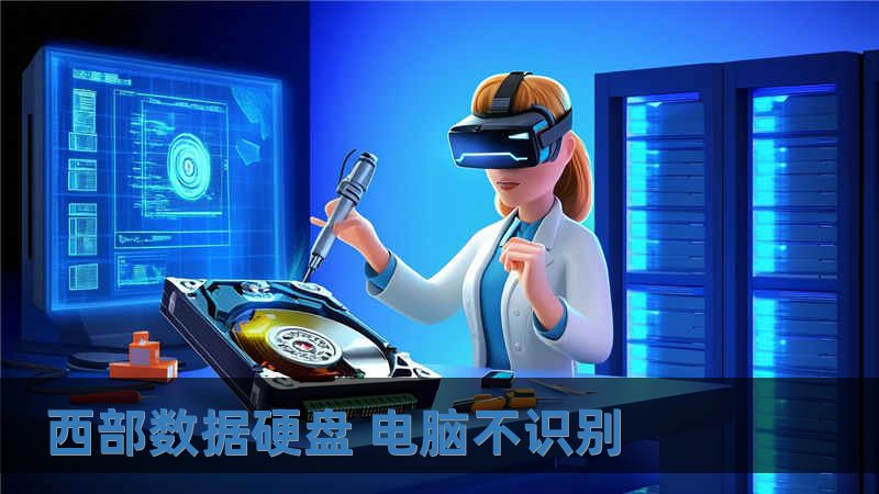 西部數據硬盤 電腦不識別