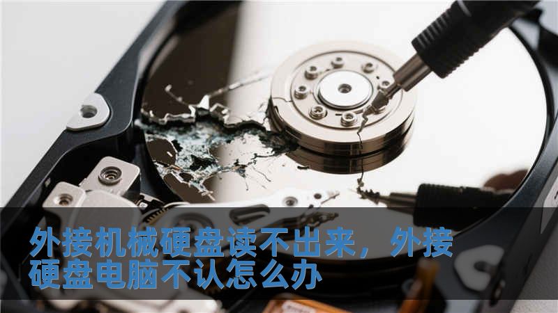 外接機械硬盤讀不出來，外接硬盤電腦不認怎么辦