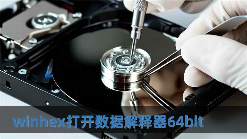 winhex打開數(shù)據(jù)解釋器64bit