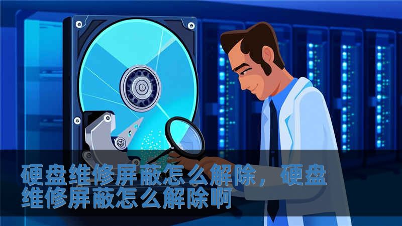 硬盤維修屏蔽怎么解除，硬盤維修屏蔽怎么解除啊