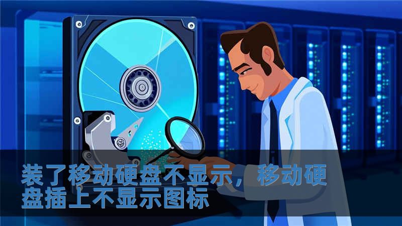 裝了移動硬盤不顯示，移動硬盤插上不顯示圖標