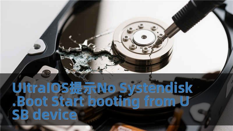 UItraIOS提示No Systendisk.Boot Start booting from USB device