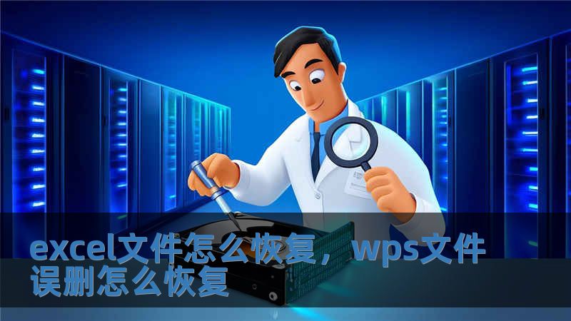 excel文件怎么恢復，wps文件誤刪怎么恢復