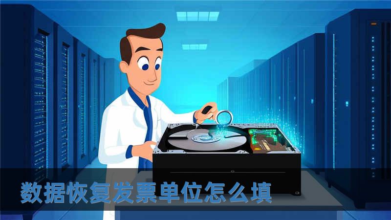 數(shù)據(jù)恢復(fù)發(fā)票單位怎么填