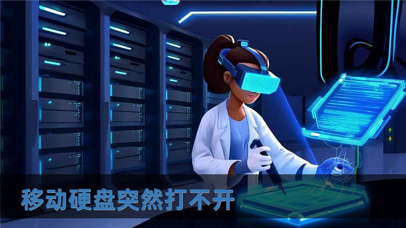 移動硬盤突然打不開