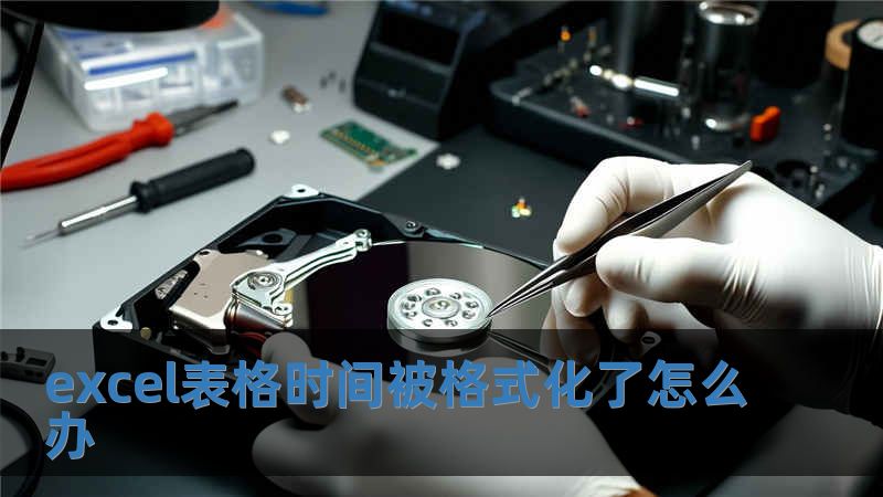 excel表格時間被格式化了怎么辦
