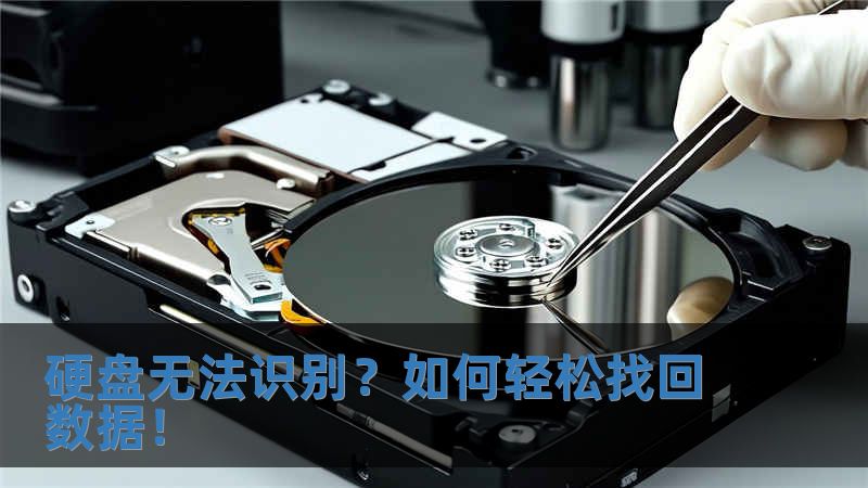 硬盤無法識別？如何輕松找回數據！