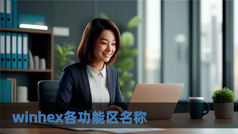 winhex各功能區名稱