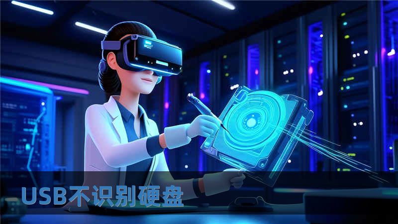 USB不識別硬盤