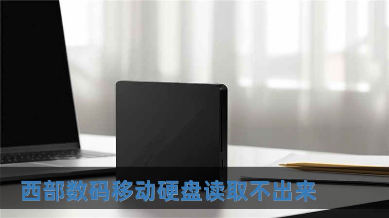 西部數(shù)碼移動硬盤讀取不出來