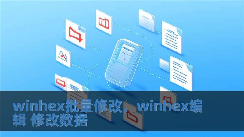 winhex批量修改，winhex編輯 修改數據