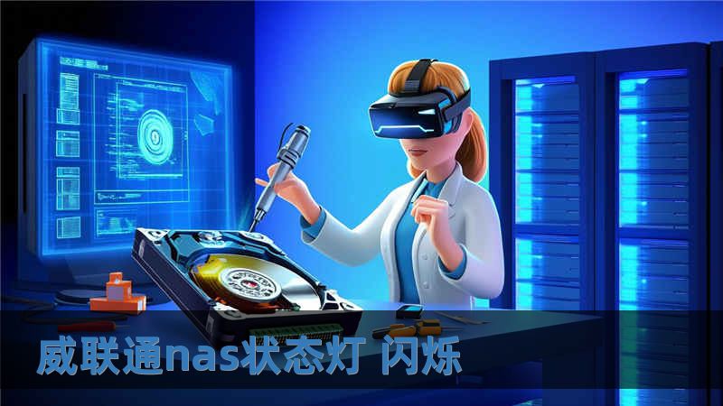 威聯通nas狀態燈 閃爍