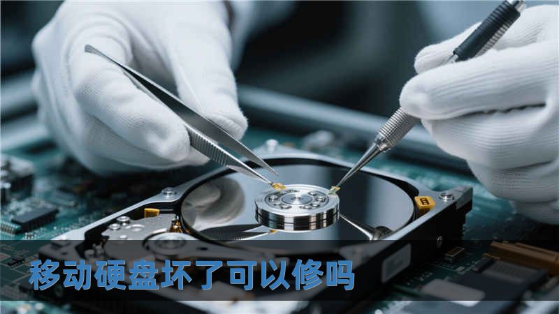 移動硬盤壞了可以修嗎