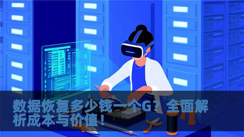 數據恢復多少錢一個G？全面解析成本與價值！