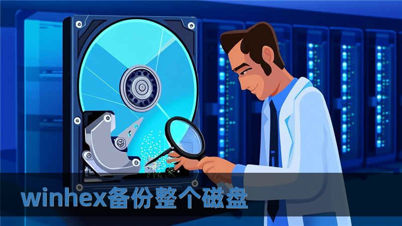 winhex備份整個磁盤