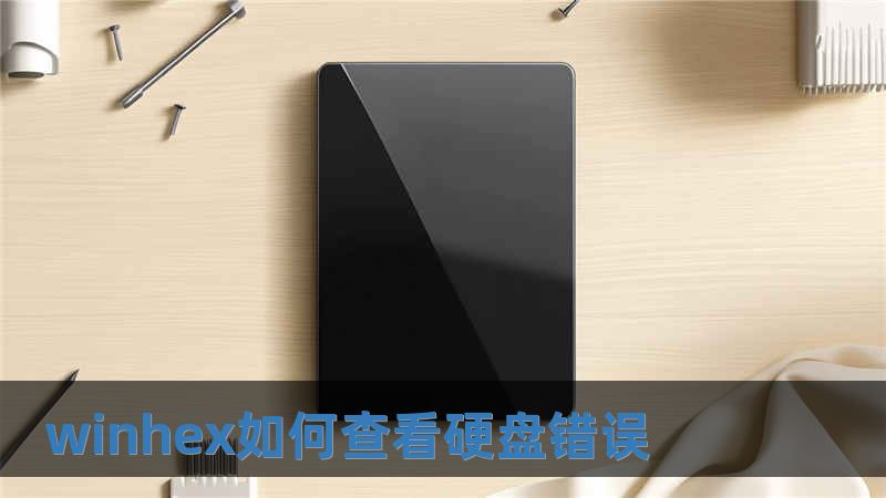 winhex如何查看硬盤錯誤