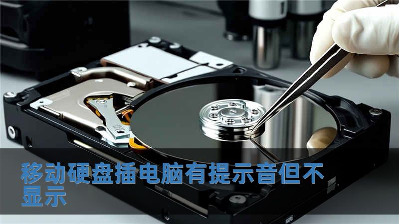 移動硬盤插電腦有提示音但不顯示