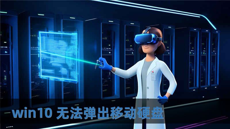 win10 無法彈出移動硬盤