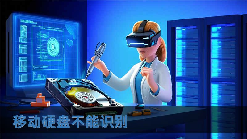 移動硬盤不能識別