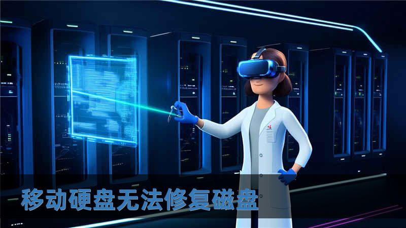 移動硬盤無法修復磁盤