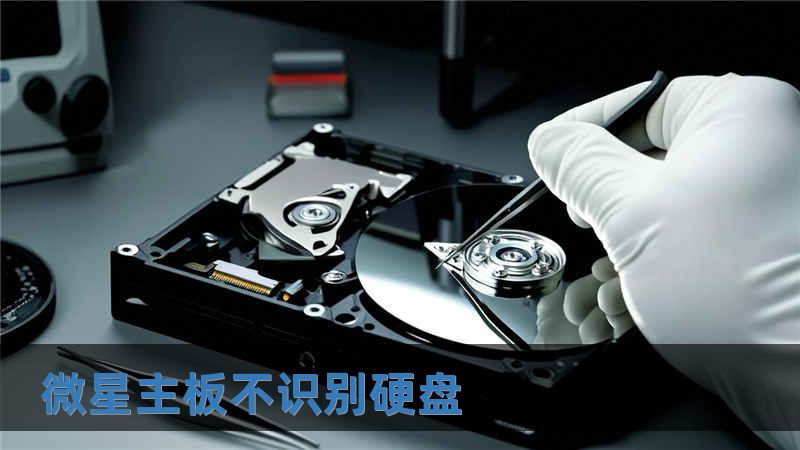 微星主板不識別硬盤